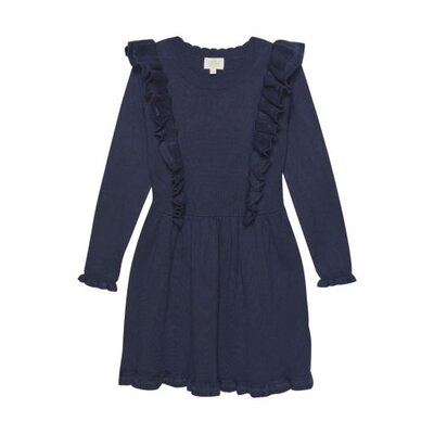 Robo Indigo Blue Dress Knit