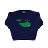 The Beaufort Bonnet Company Nantucket Navy/Whale Isaac's Intarsia Sweater