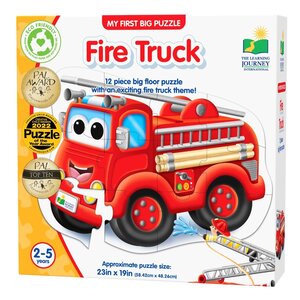 The Learning Journey My First Big Floor Puzzle Fire Truck