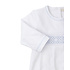 Kissy Kissy White Sack w/ Light Blue Hand Smock