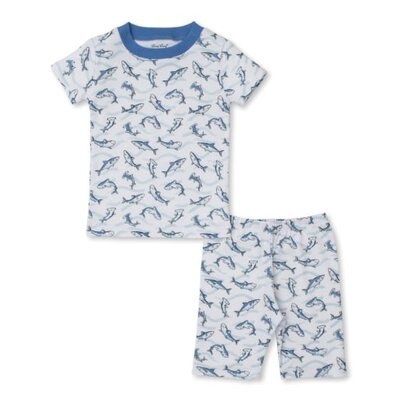 Kissy Kissy Swift Sharks Print Short PJ Set