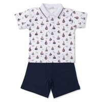 Kissy Kissy Summer Regatta Bermuda Set