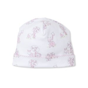 Kissy Kissy Gingham Jungle Print Pink Hat
