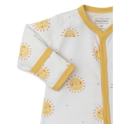Kissy Kissy Sunny Day Print Convertible Gown