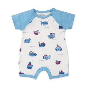 Kissy Kissy Ocean Traffic Short Playsuit