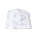 Kissy Kissy Gingham Jungle Lt Blue Print Hat