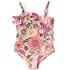 Shade Critters Pink Retro Blossom Ruffle Front 1PC