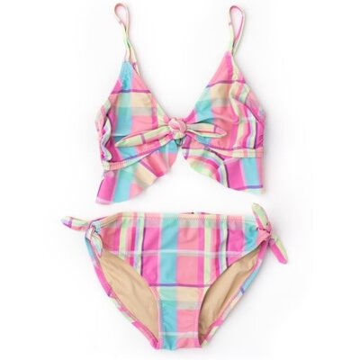 Shade Critters ruffle bikini - summer plaid