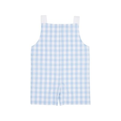 The Beaufort Bonnet Company Beale Street Blue Check/Worth Avenue White Teddy's Tab Jon Jon