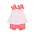 The Beaufort Bonnet Company Palm Beach Pink/Parrot Cay Coral Lainey's Little Broadcloth Set