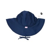 RuffleButts Navy Kids Sun Protective Hat