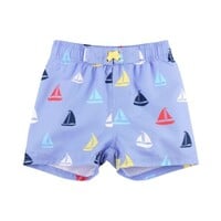 Rugged Butts Down By The Bay Swim Trunks