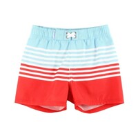 RuffleButts From Sea To Shining Sea Swim Trunks