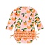 RuffleButts Orange You The Sweetest Long Sleeve One Piece Rash Guard