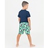 Rugged Butts Flamingo Frenzy Swim Trunks