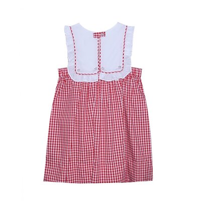 Baby Sen Red Gingham Nicky Dress