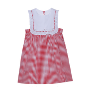 Baby Sen Red Gingham Nicky Dress