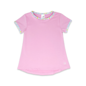 Set Fashions Bridget Basic Tee Cotton Candy Pink/Itsy Bitsy Floral