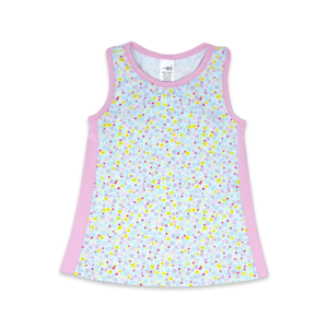 Set Fashions Riley Tank Itsy Bitsy Floral/Cotton Candy Pink