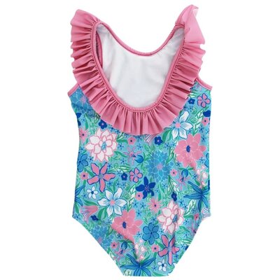 J Bailey Floral Spandex Swimsuit