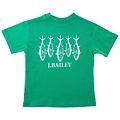 J Bailey Fish on Kelly Logo Tee