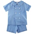 Bailey Boys Heritage Blue Dressy Short Set