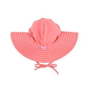RuffleButts Bubblegum Pink Swim Hat