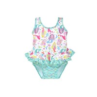 Flap Happy Mermaid Bliss Stella Ruffle Swimsuit UPF50