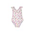 Flap Happy Flamingo Party Mindy Crossback Swimsuit UPF50