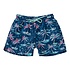 Prodoh Dark Blue Palm Print Boogie Board Swim Trunk