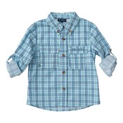 Prodoh Sunset Vibes Plaid Founders Kids Fishing Shirt