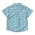 Prodoh Aqua Tuna Allover Print Short Sleeve Fishing Shirt