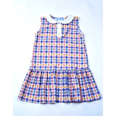 Multicolor Plaid Dress