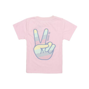 Properly Tied Rose Peace Sign SS Tee