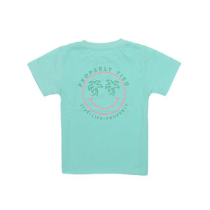 Properly Tied Seafoam Smiley SS Tee