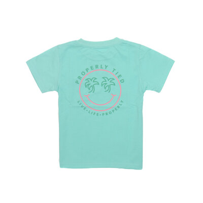 Properly Tied Seafoam Smiley SS Tee