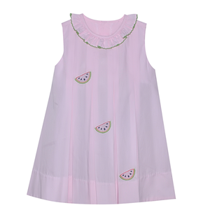 Remember Nguyen Pink Watermelon Charlotte Dress