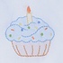 Baby Sen Birthday Cupcake Blue Ellis Boy Bubble