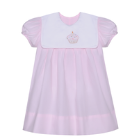 Baby Sen Birthday Cupcake Pink Ellis Dress