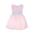 Lullaby Set Blissful Band Dress Pink and Blue Linen