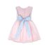 Lullaby Set Blissful Band Dress Pink and Blue Linen