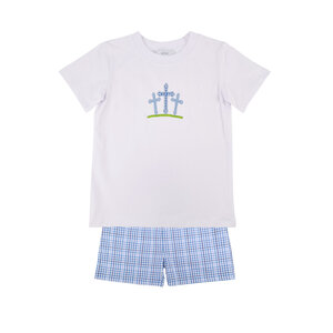 Ishtex Textile Products, Inc He Is Risen Boy's Shorts Set