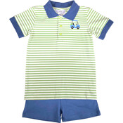 Ishtex Textile Products, Inc Golf Cart Boy's Shorts Set