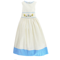 Bailey Boys Heritage Blue Floral Empire Dress