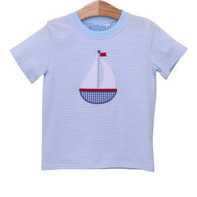 Trotter Street Kids Sailboat Shirt