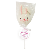 Cupcakes & Cartwheels Hoppy Treats Easter Bunny Marshmallow Lollipop