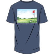 Saltwater Boys Company Navy Golf SS Pocket Tee