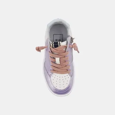 ShuShop Park Kids Metallic Purple Sneaker