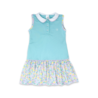 Lullaby Set Darla Dress Totally Turquoise Mosaic