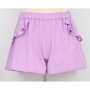 Mini Molly by Molly Bracken Lilac Woven Girl Shorts